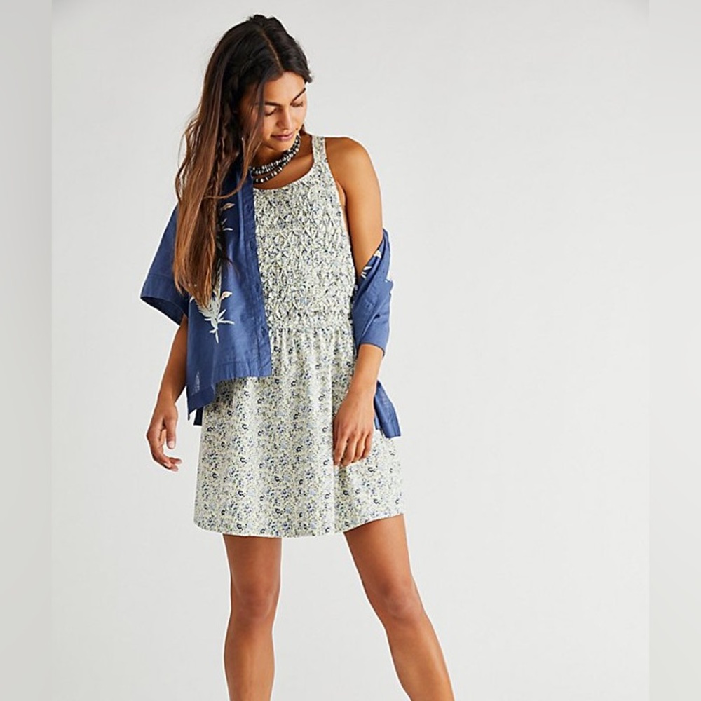 NWT Free People Petunia Mini-Dress